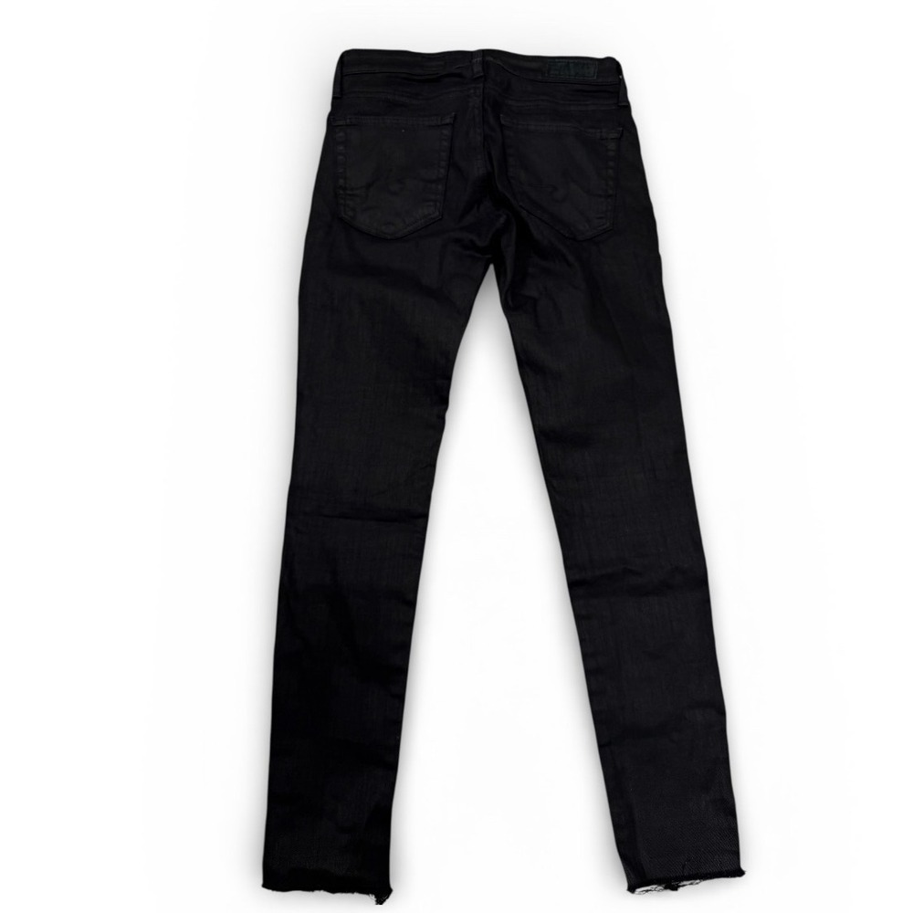 AG Adriano Goldschmied The Absolute Legging Extreme Skinny‎ Black Jeans USA 24R